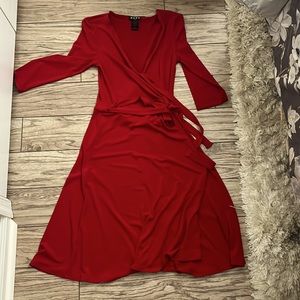 Classic BCBG wrap dress